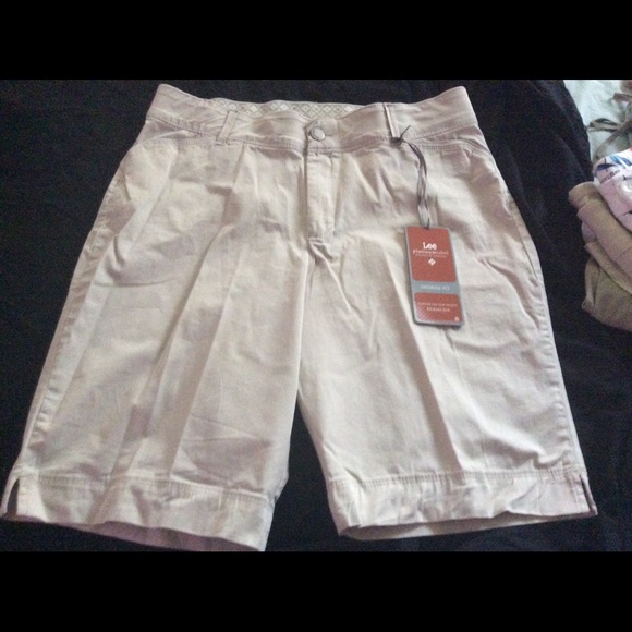 lee platinum label comfort waistband shorts